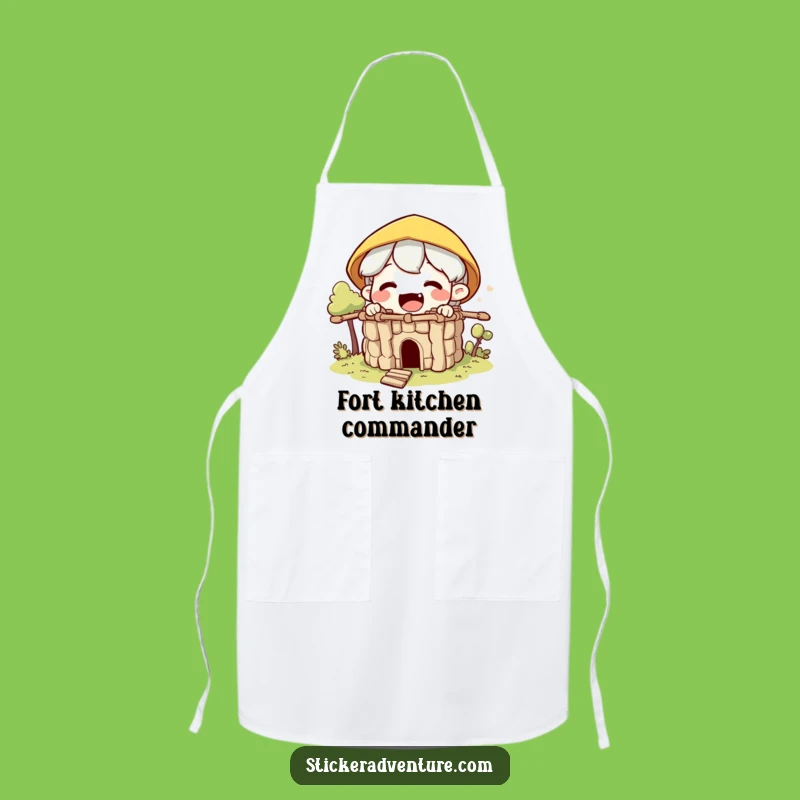 Funny Builder Character Apron: Create with Hilarious Excitement