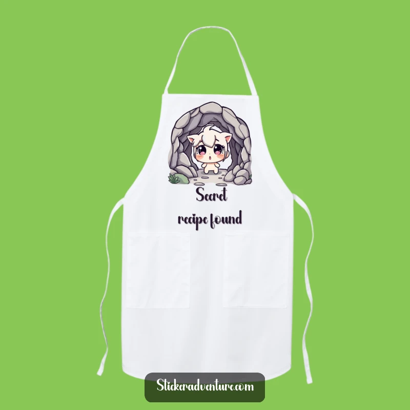Funny Cave Discovery Apron: Discover Deliciousness with Humor