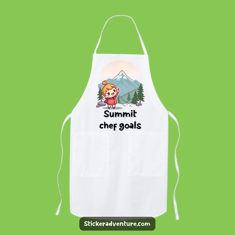 Funny Explorer Apron - Character for Kitchen Adventures Gift
