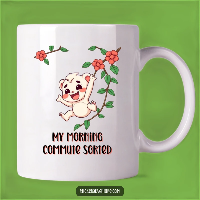 Funny Joyful Vine Swinger Mug - Hilarious Determined Character Gift