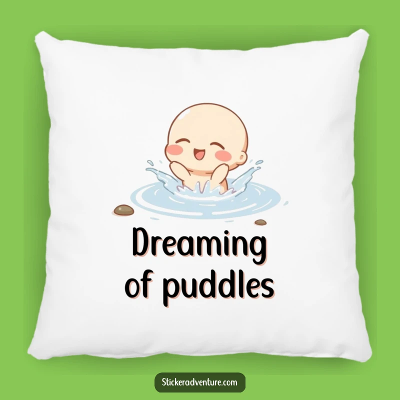 Comfy Funny Character Splashing Pillow - Soft & Cheerful Home Decor Gift