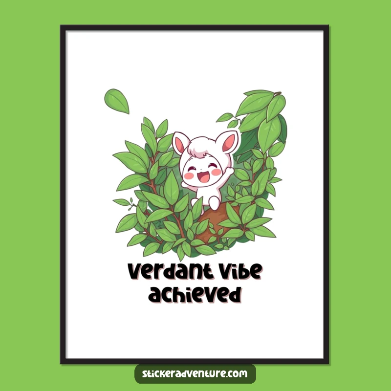 Funny Jungle Explorer Art Print: Instant Adventure Decor!