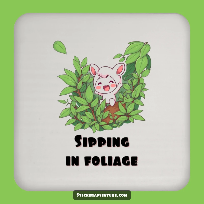 Funny Jungle Explorer Coaster: Protect Surfaces with a Smile!