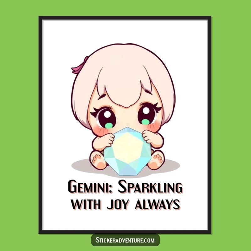 Funny Free Printable Wall Art: Gem Discovery - Downloadable Art for Home Decor