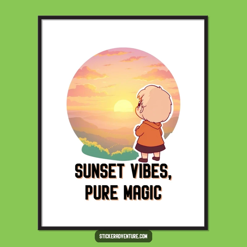 Free Printable Wall Art Sunset Awe Character Inspiring Downloadable Art