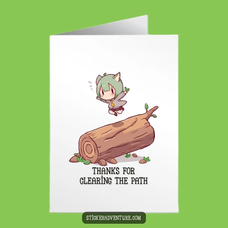 Free Printable Thank You Card Energetic Move Character Thanks Downloadable Gift