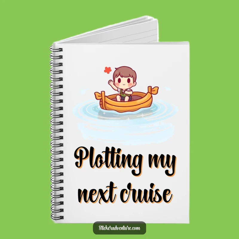 Funny Raft Lake Notebook: Cheerful Character Journal Gift for Notes