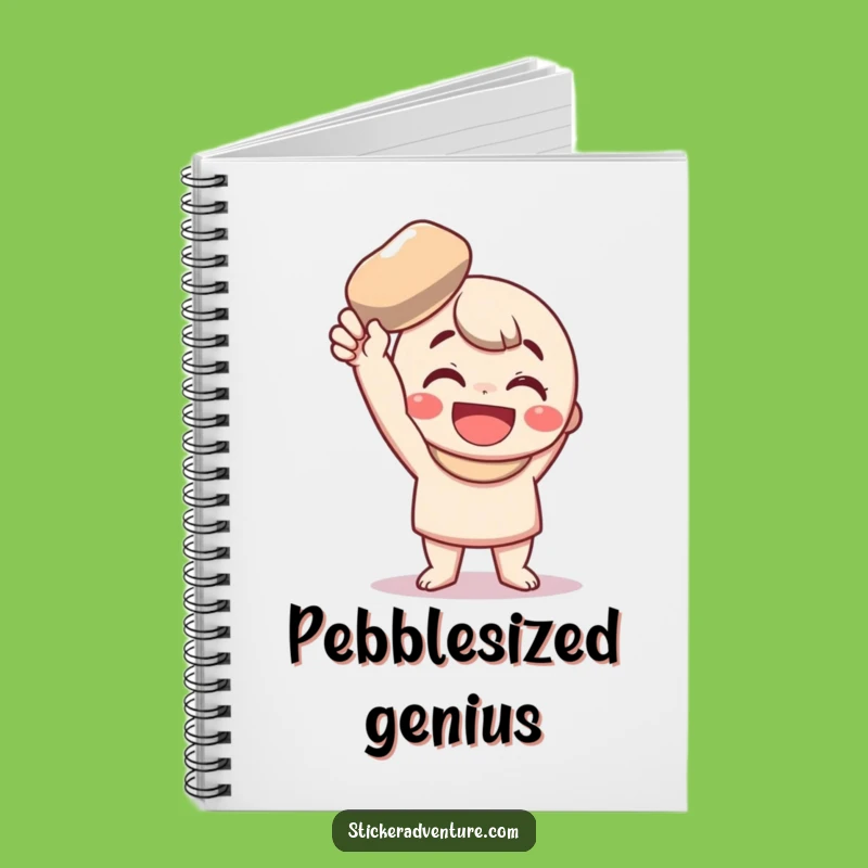 Funny Shiny Pebble Journal: Jot Down Your Triumphs in This Hilarious Notebook