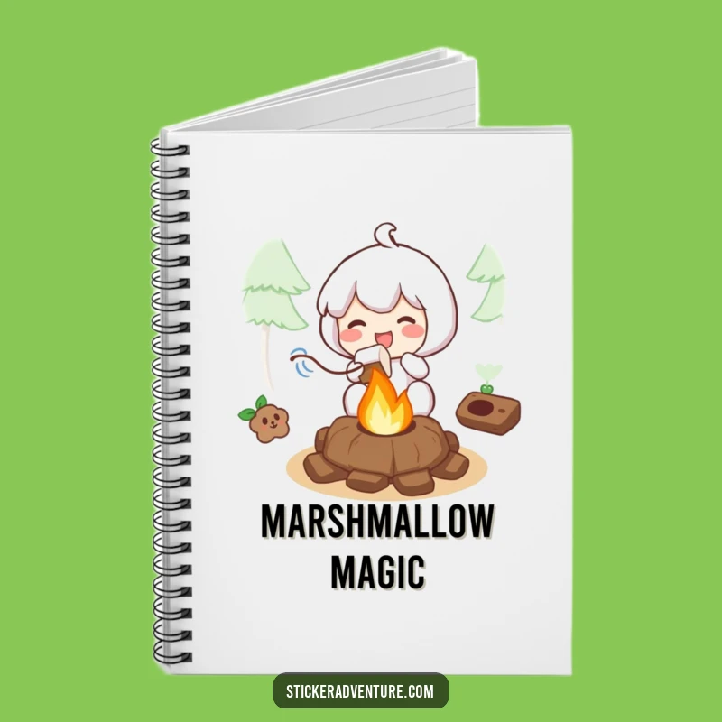 Funny Roasting Marshmallow Notebook: Campfire Notes, a Creative Funny Gift