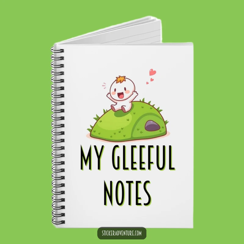 Funny Hill Slide Notebook: Capture Ideas with Gleeful Spirit