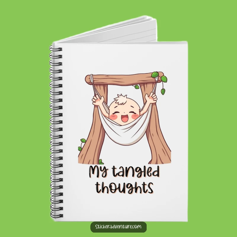 Funny Hammock Dreams Notebook - Plan Your Leisure with Joy
