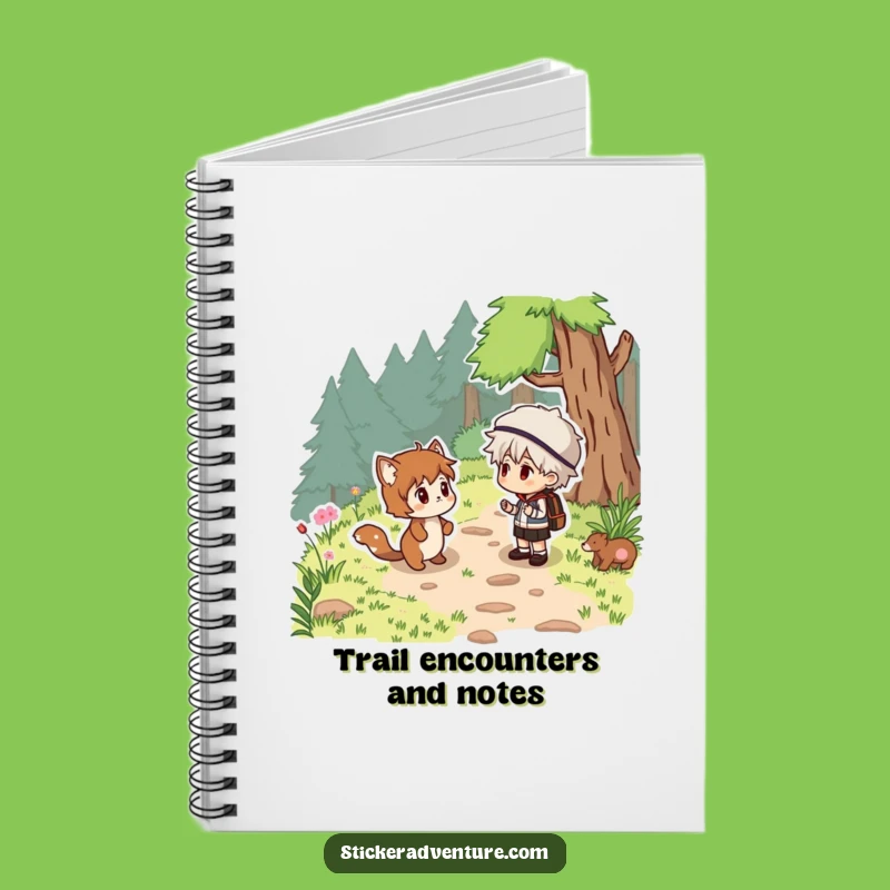 Funny Woodland Surprise Notebook - Humorous Journal & Gift