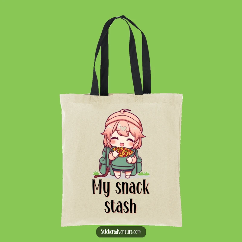 Funny Trail Mix Sharing Tote Bag, Humorous Backpack Accessory, Eco-Friendly Gift